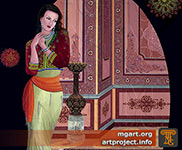 master paintings, european paintings, art gallery collection: shahrzad