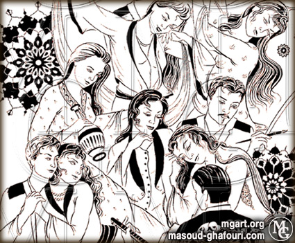 artproject, masterpieces of persian painting, paintings, drawings, drawing, portrait, fine Art Painting, Masoud Ghafouri Masterpieces, art for, Auction, london Auction, artnet auction, Tehran Auction, christies, sothebys, auctions, auktion, art collection, the collection, google Art Project, Google Arts & Culture