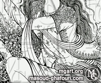 master paintings, masterpieces of persian painting, paintings, drawings, drawing, portrait, fine Art Painting, Masoud Ghafouri Masterpieces, art for, Auction, london Auction, artnet auction, Tehran Auction, christies, sothebys, auctions, auktion, art collection, the collection, google Art Project, Google Arts & Culture